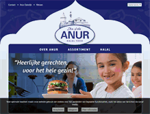 Tablet Screenshot of anur.nl